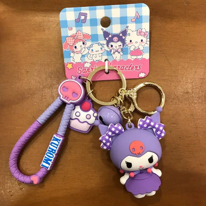 [BUNJANG] Sanrio Official Kuromi Keychain (Unused) / 산리오 정품 쿠로미 키링 미사용 새제품