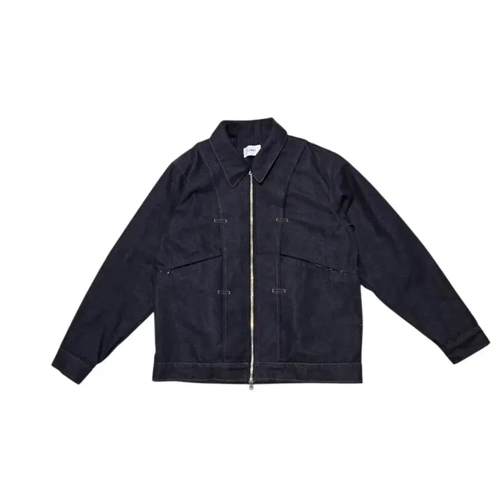 [BUNJANG] LEMAY Vintage Pintuck Two-Way Denim Blouson Jacket / LEMAY 르메이 빈티지 핀턱 투웨이 데님 블루종 자켓 M16009