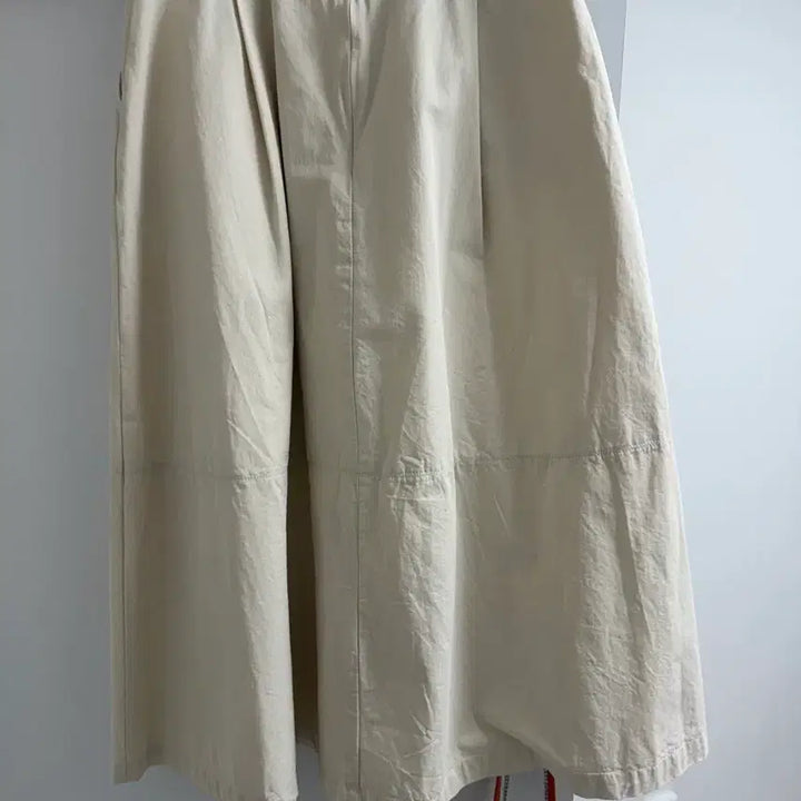 [BUNJANG] Pigment Beige Long Skirt / 피그먼트 베이지 롱스커트