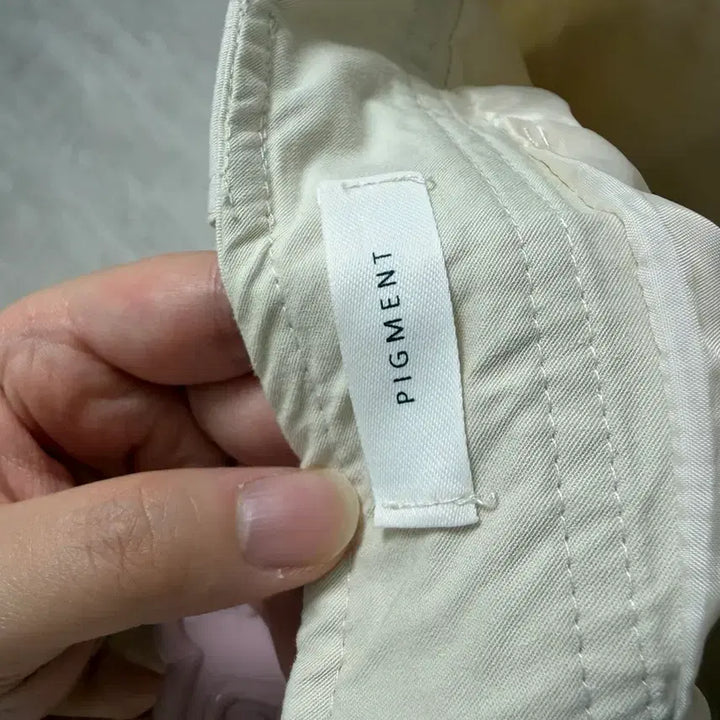 [BUNJANG] Pigment Beige Long Skirt / 피그먼트 베이지 롱스커트