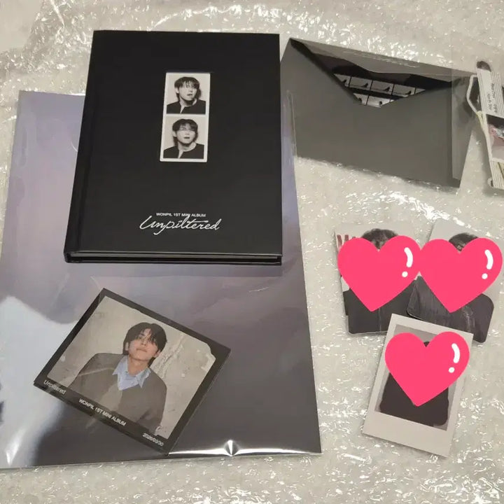 [BUNJANG] DAY6 Wonpil Unpiltered Album Components (Unsealed) / 데이식스 원필 Unpiltered 개봉 앨범 구성품