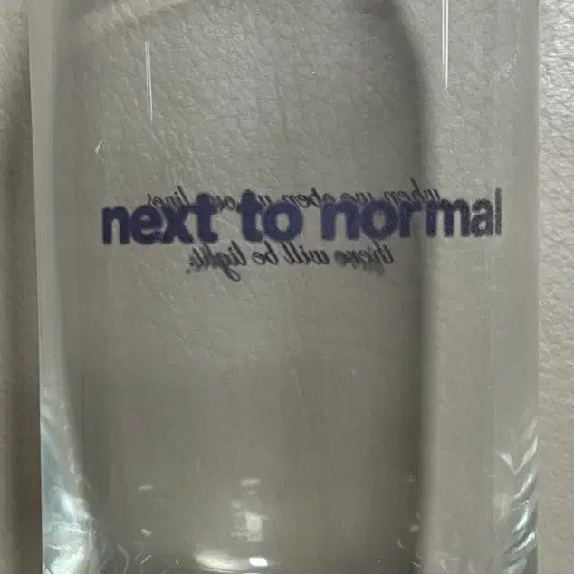 [BUNJANG] Next to Normal Musical Glass (Unsealed) / 뮤지컬 넥스트투노멀 글라스 개봉품