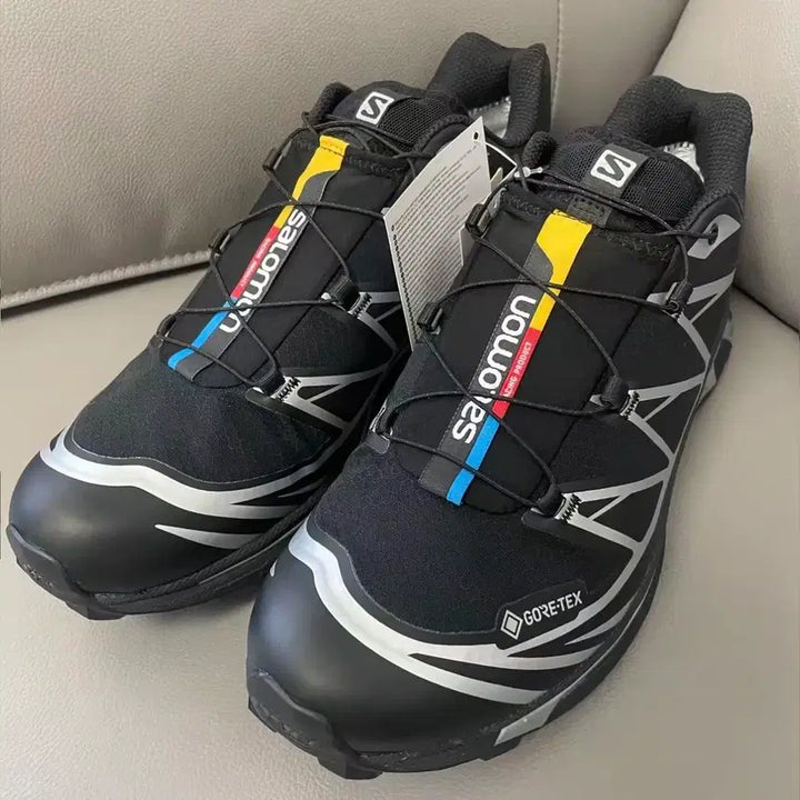 [BUNJANG] Salomon XT-6 GORE-TEX Black Silver Gray Shoes (260MM) / 살로몬 XT-6 고어텍스 블랙 실버 그레이 260MM