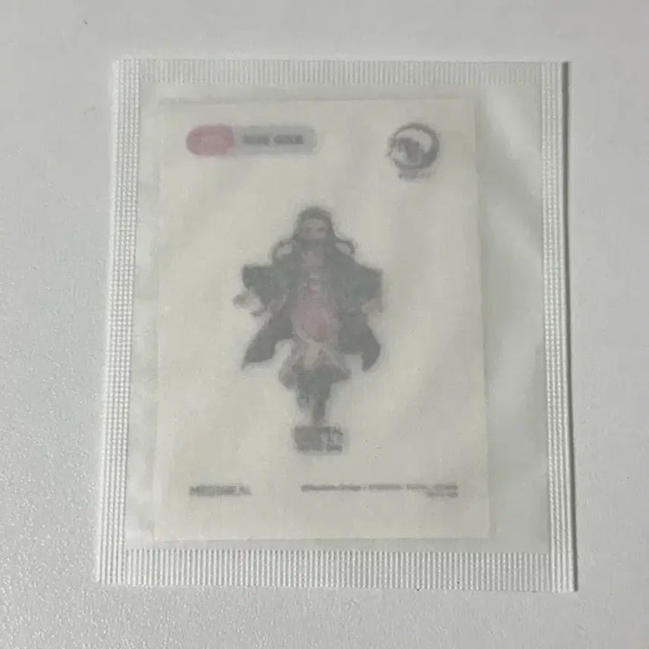 [BUNJANG] Mediheal Demon Slayer Nezuko Tteok-ssil Sticker Sealed / 메디힐 귀멸의칼날 네즈코 띠부씰 미개봉