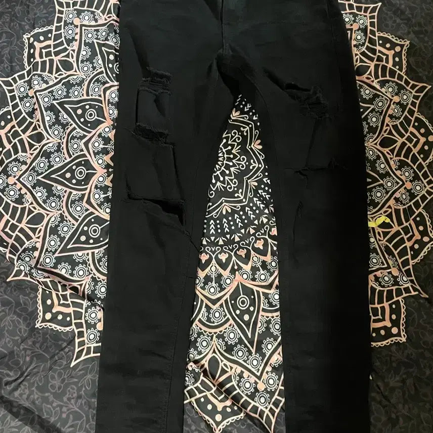 [SOLD OUT] 하이퍼데님 젯블랙 무파진