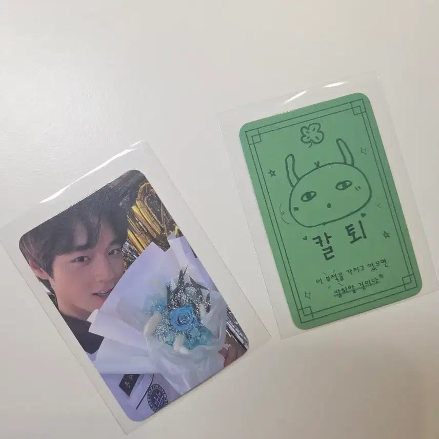 [BUNJANG] Park Jihoon Fanmeeting Photocard + Amulet + Postcard / 2025 박지훈 팬미팅 포카+부적+엽서