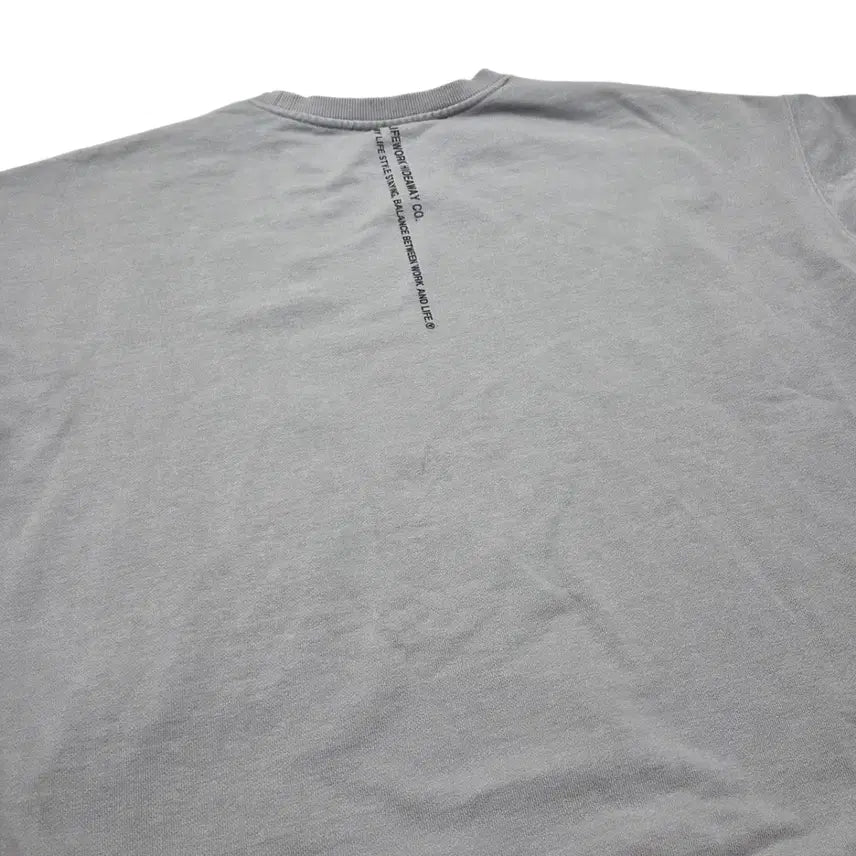 [BUNJANG] LifeWork Logo Sweatshirt / LifeWork 라이프워크 로고 맨투맨 티셔츠