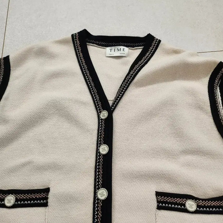 [BUNJANG] Hansum Time Vest Cardigan / 한섬의류 타임베스트.조끼가디건
