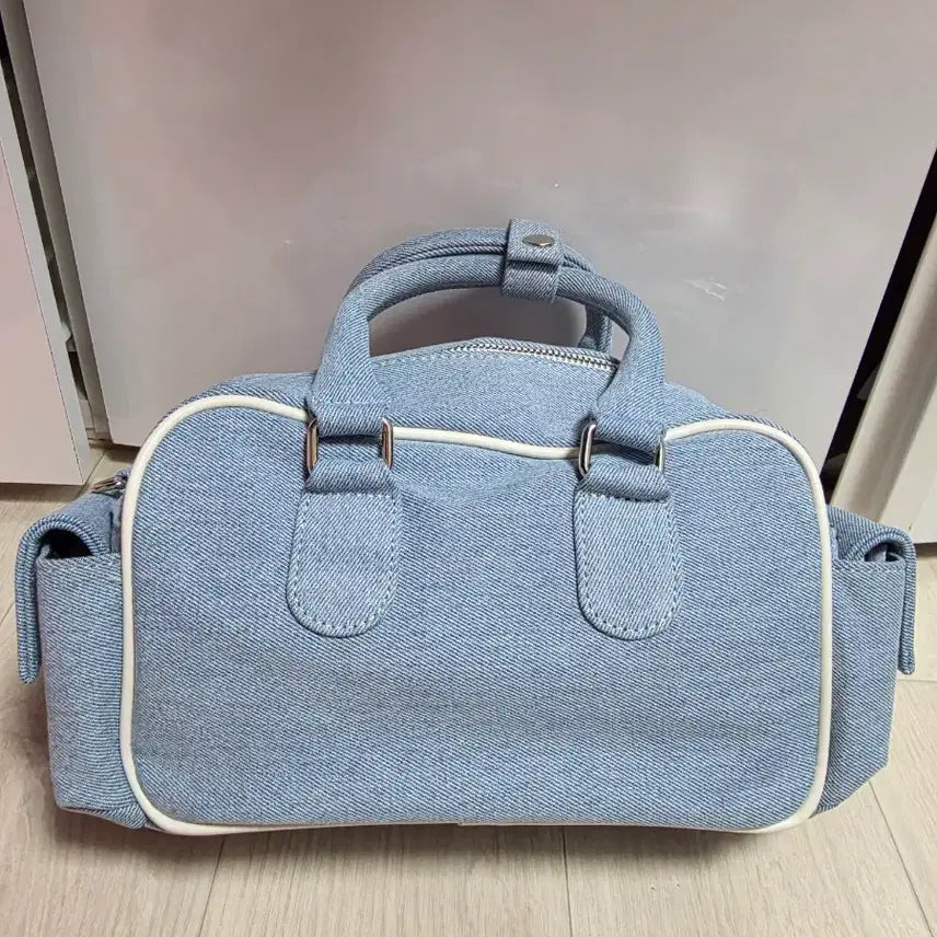 [BUNJANG] Guess Denim Castella Bag - Upcycled Crossbody/Tote / 업사이클링 가방 게스데님 카스테라백