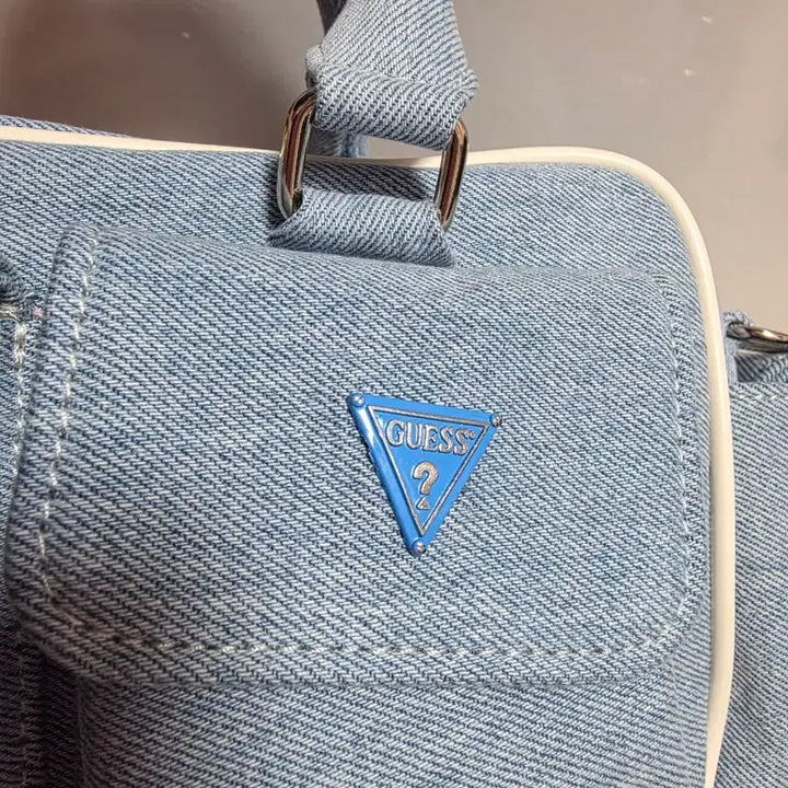 [BUNJANG] Guess Denim Castella Bag - Upcycled Crossbody/Tote / 업사이클링 가방 게스데님 카스테라백