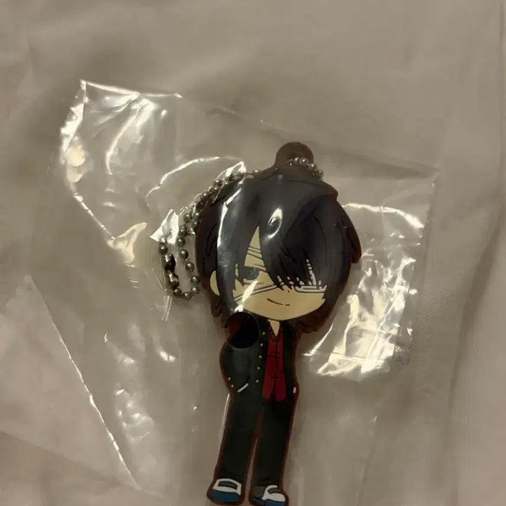 [BUNJANG] Gintama Takasugi Shinsuke Rubber Keyring / 은혼 삼젯 이치방쿠지 H상 - 타카스기 신스케 러버 키링
