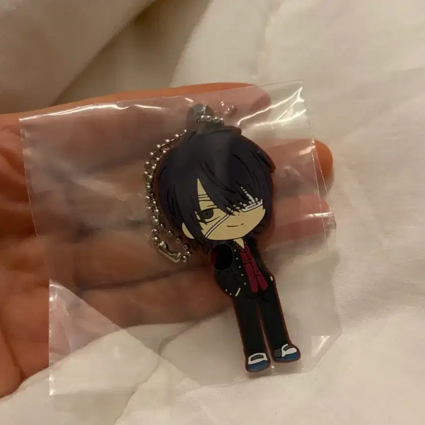 [BUNJANG] Gintama Takasugi Shinsuke Rubber Keyring / 은혼 삼젯 이치방쿠지 H상 - 타카스기 신스케 러버 키링