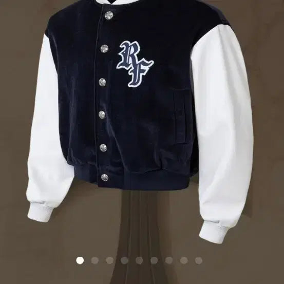[SOLD OUT] 라피나토 벨벳 후드 바시티 자켓 50 사이즈 새상품