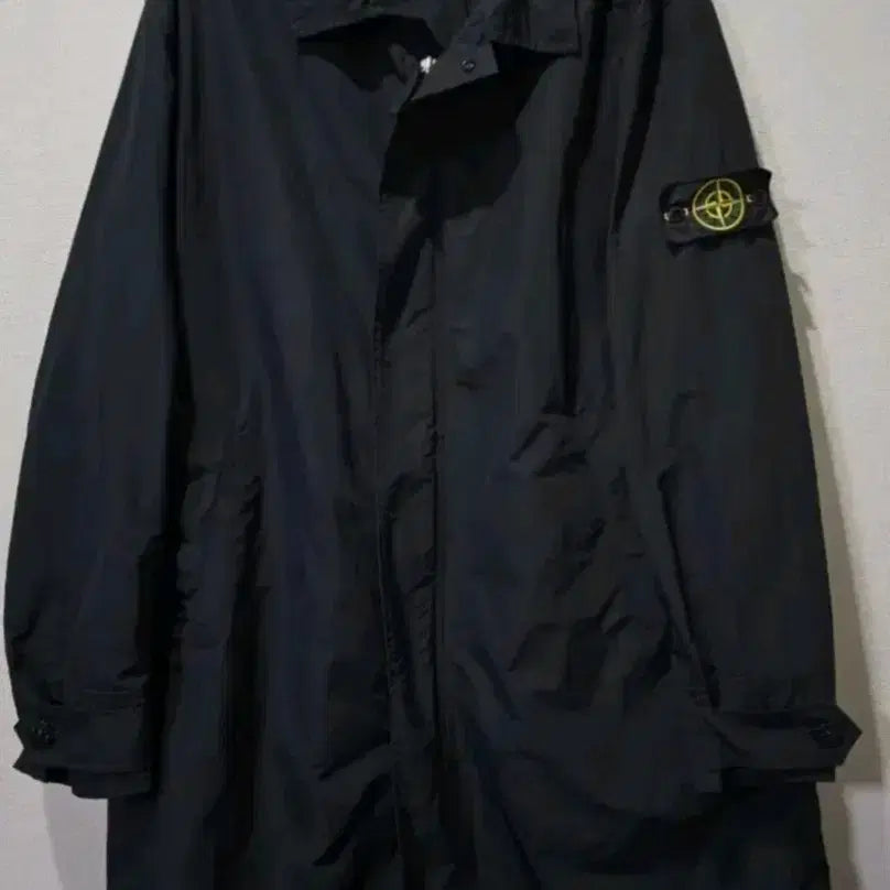 [BUNJANG] Stone Island Micro-Reps Trench Coat 105 / 백화점판 스톤아일랜드 마이크로 랩스 트렌치 코트 105