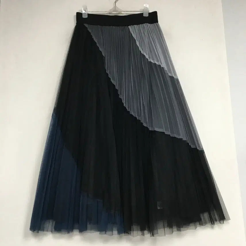 [BUNJANG] Pleats Pleated Chiffon Skirt F / 새상품 25 플리츠미 신상 플리츠 샤 스커트 F