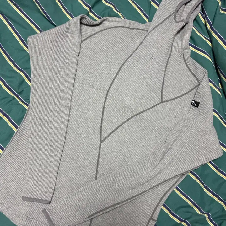 [BUNJANG] Coldwarm Waffle Hoodie / 콜드웜 와플 후드