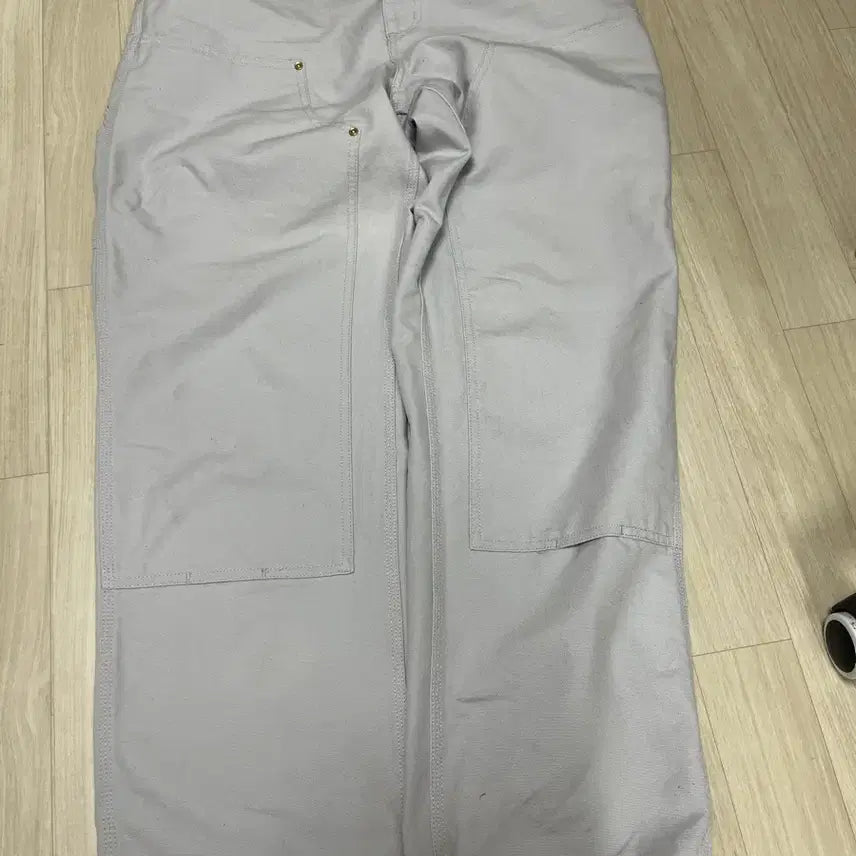 [BUNJANG] Carhartt WIP Double Knee Dearborn Work Pants Salt Washed / 칼하트윕 더블니 디어본 바솔트 린스드