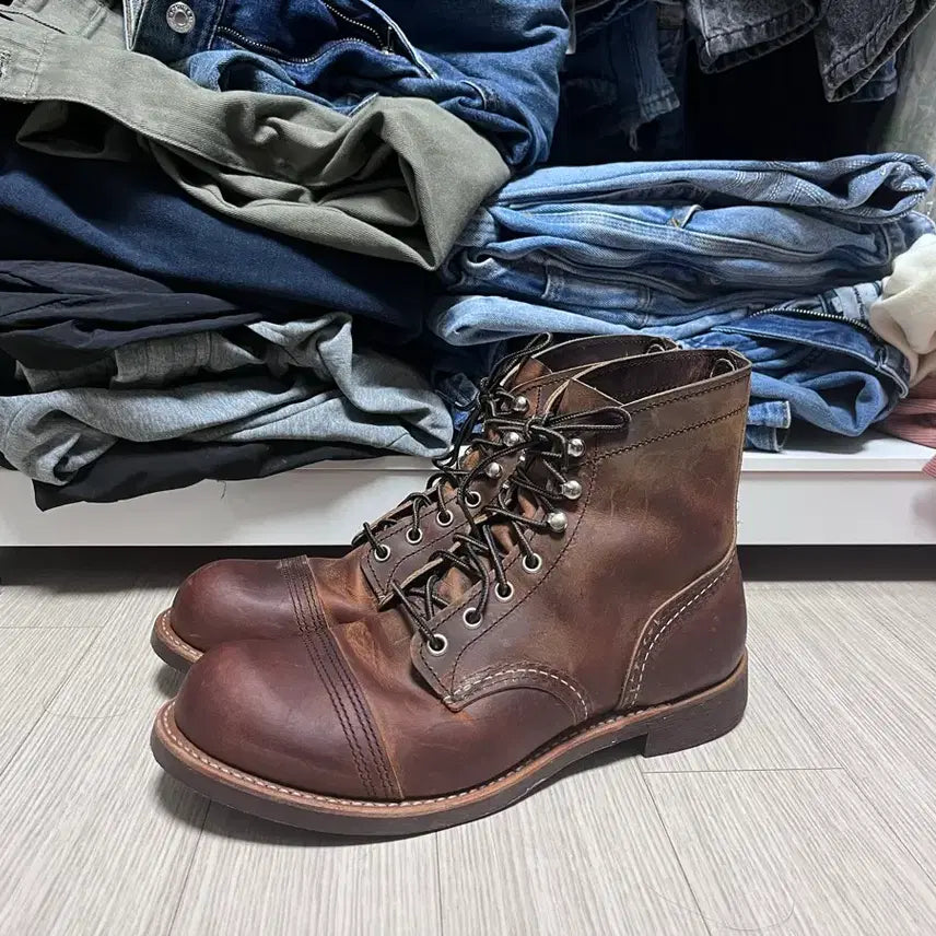 [BUNJANG] Red Wing Iron Ranger 8085 D8 Boots / 레드윙 아이언레인저 8085 D8
