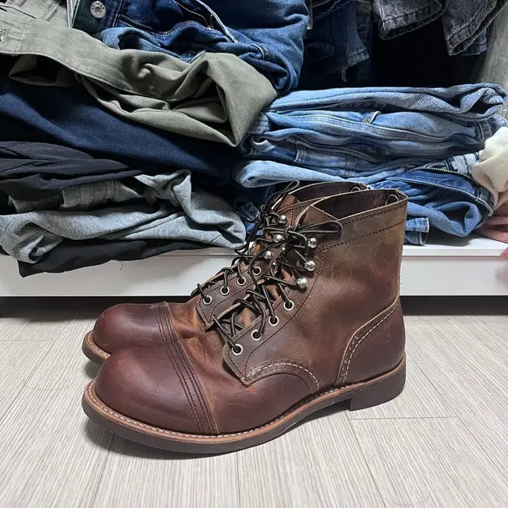 [BUNJANG] Red Wing Iron Ranger 8085 D8 Boots / 레드윙 아이언레인저 8085 D8