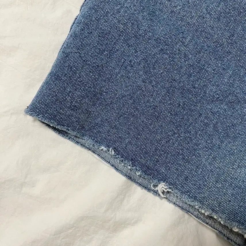 [BUNJANG] Denim Shorts 26(S) / 딸옷정리-연청 / 진청 데님 숏팬츠 26(S)