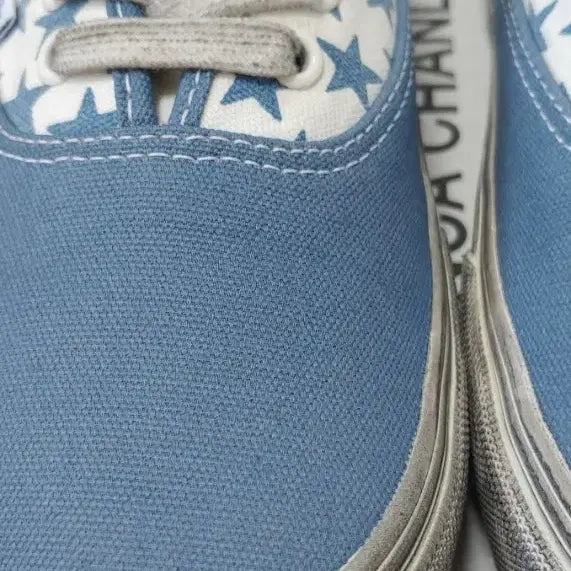 [BUNJANG] Vans Vault x Bianca Chandôn Authentic LX Stressed Navy Sneakers / 반스 볼트 x 비앙카 샹동 어센틱 LX 스트레스드 네이비 265