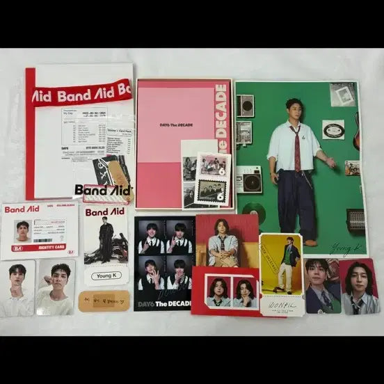 [BUNJANG] Day6 Decade, Band Aid Album Bundle Set / 데이식스 데케이드, 밴드에이드 앨범 풀구성 일괄