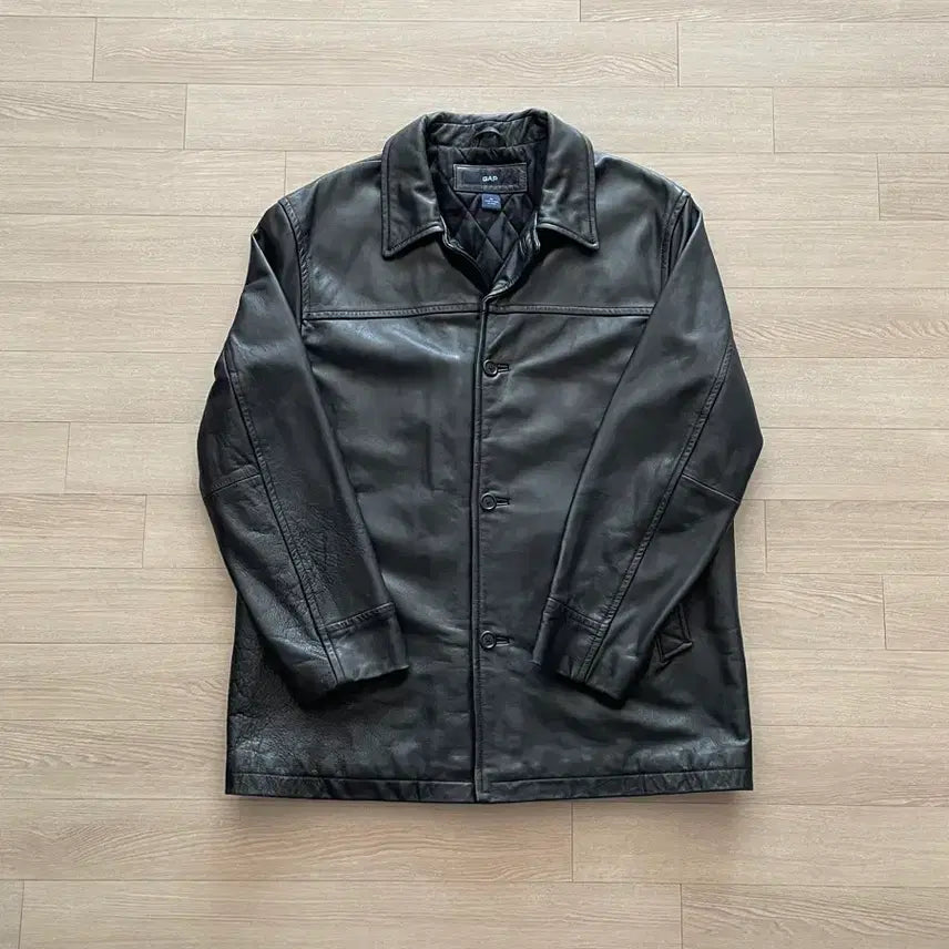 [BUNJANG] Gap 90s Leather Carcoat / [XL] 90s 올드갭 레더 카코트 gap carcoat