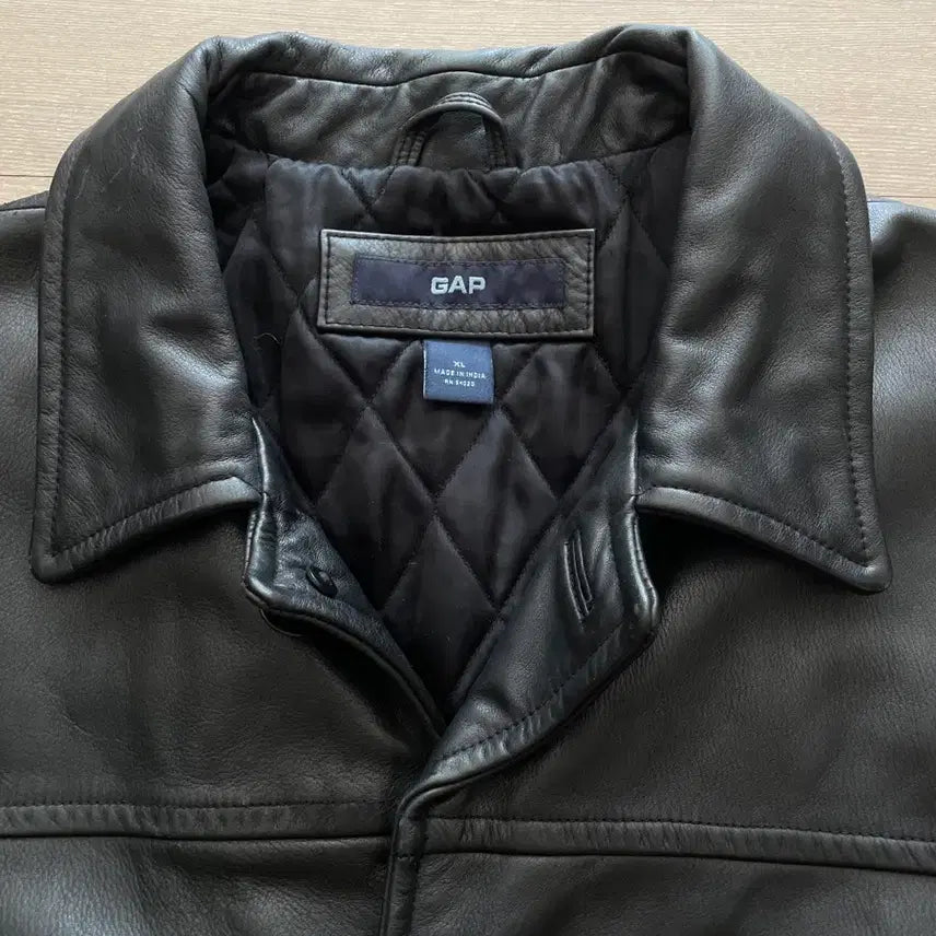 [BUNJANG] Gap 90s Leather Carcoat / [XL] 90s 올드갭 레더 카코트 gap carcoat