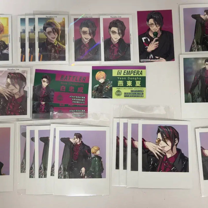 [BUNJANG] Paradox Live Ampoule Paper Bundle Set / 파라라이 파라독스라이브 엠프룰 지류판매