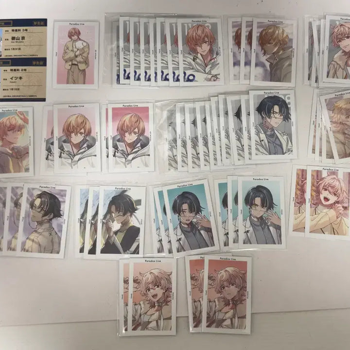 [BUNJANG] Paradox Live Inmate Paper Goods Bundle Set / 파라라이 파라독스라이브 인메이트 판매