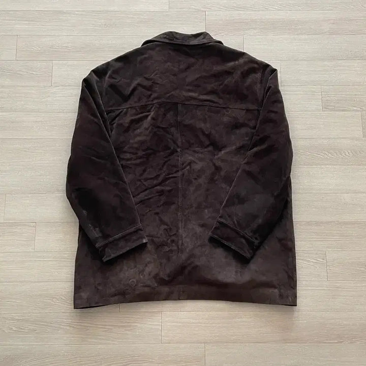 [BUNJANG] Gap 90s Leather Suede Carcoat / 90s 올드갭 레더 스웨이드 카코트 다크 브라운 gap carcoat