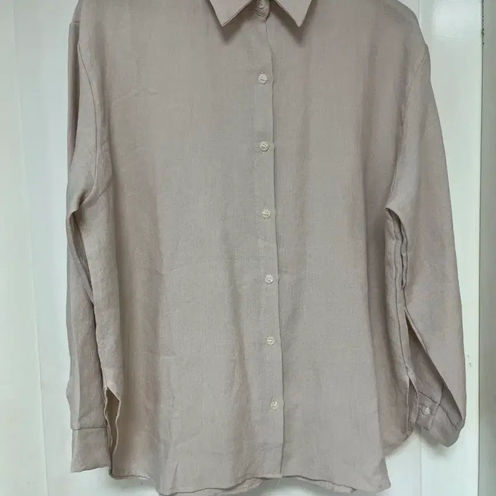 [BUNJANG] Wrinkle-Free Oversized Beige Shirt / (새제품) 링클프리 오버핏 셔츠