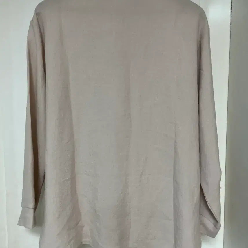 [BUNJANG] Wrinkle-Free Oversized Beige Shirt / (새제품) 링클프리 오버핏 셔츠