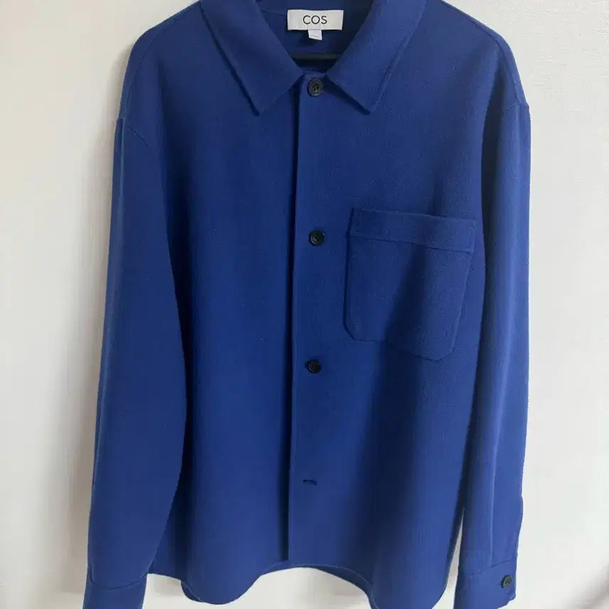 [BUNJANG] COS Wool Overshirt Cobalt Blue (XL) / (택,신품급)COS 울 오버셔츠 코발트 블루(xl,105-110