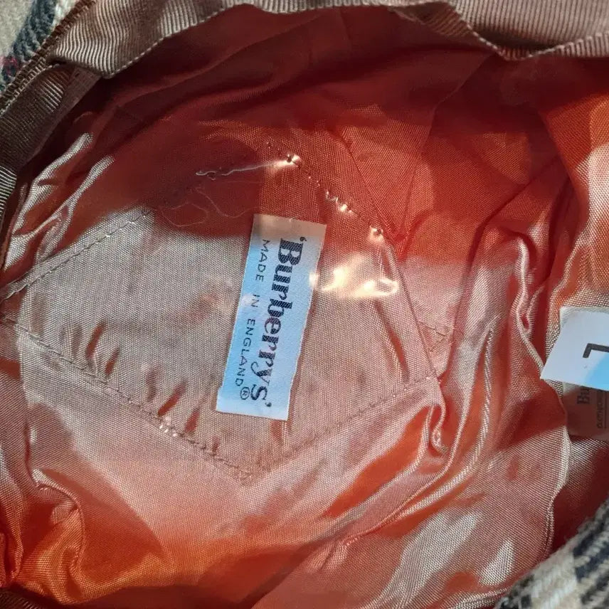 [BUNJANG] Burberry Check Hunting Cap / 버버리 체크 헌팅캡 모자