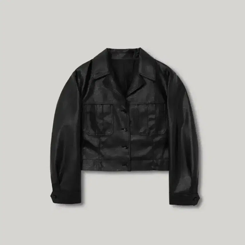 [BUNJANG] Archive J2U Mute Leather Jacket / 아카이브제이투유 뮤트 레더 자켓