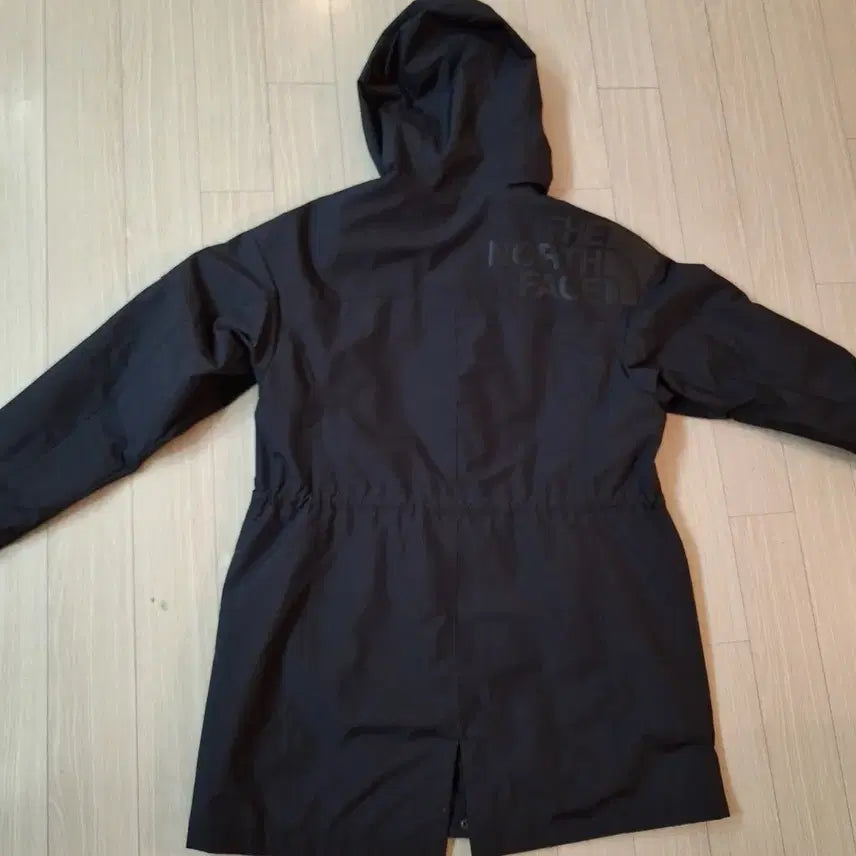 [BUNJANG] The North Face Black Hooded Windbreaker Jacket / 노스페이스 블랙 후드  바람막이 자켓