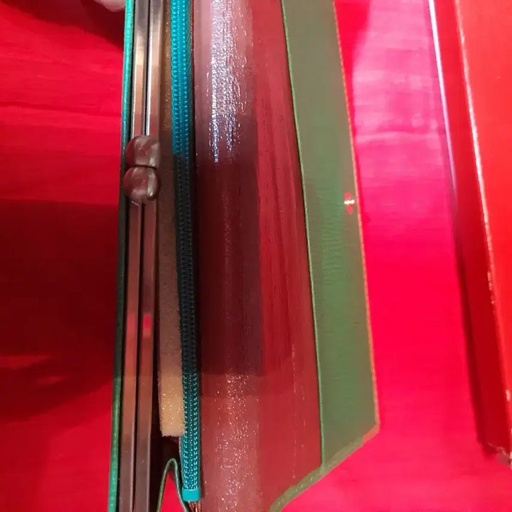 [BUNJANG] KENZO Green Flower Long Wallet / KENZO 겐조 그린 플라워 장지갑