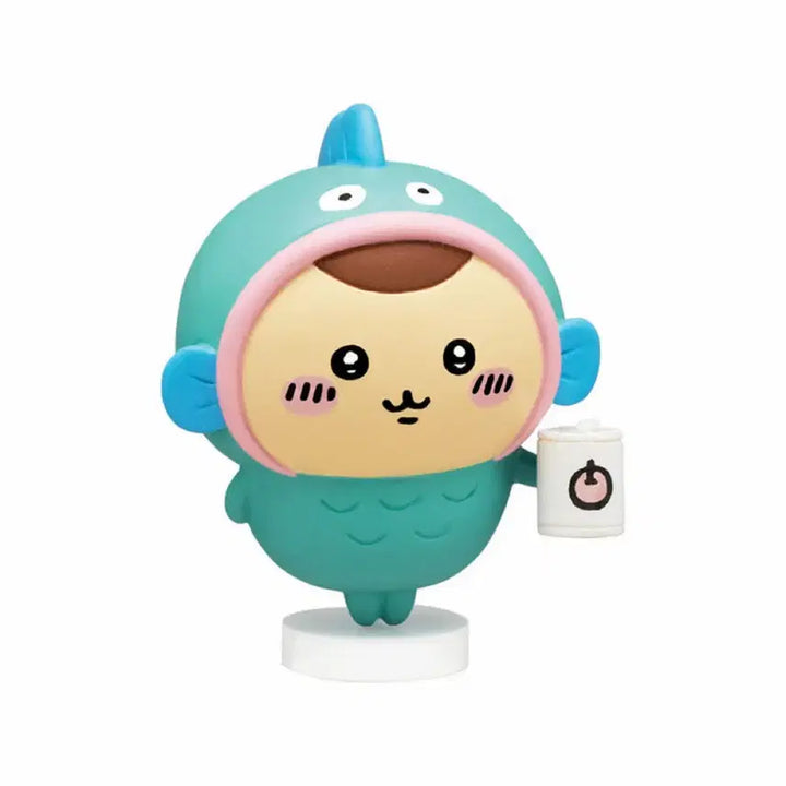 [BUNJANG] Chiikawa x Sanrio Collaboration Gacha Figure Hangyodon Kurimanju / 치이카와 산리오 콜라보 가챠 피규어 한교동 쿠리만쥬