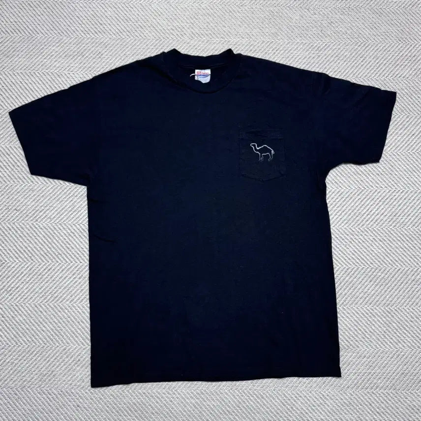 [BUNJANG] Camel Eclipse Pocket T-shirt / (XL) 9Os 빈티지 카멜 프로모 이클립스 포켓 티셔츠