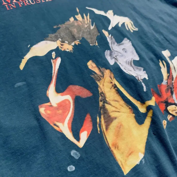 [BUNJANG] Fingerpress LD Printing T-shirt / 핑거프레스 LD LD 프린팅 반팔 티셔츠