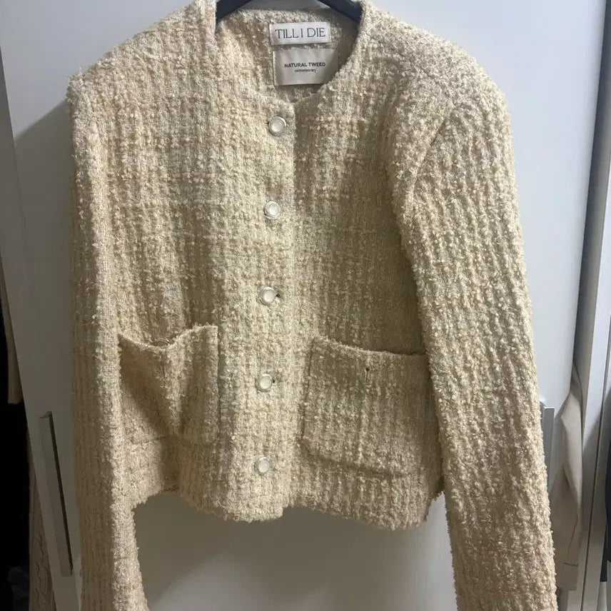 [BUNJANG] Tilly Die Tweed Jacket / 틸아이다이 트위드