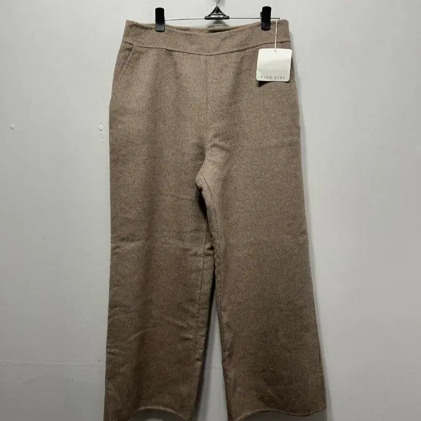 [BUNJANG] VEUX ETRE Brown Wide Pants (Size 66) / VEUX ETRE 브라운 와이드 팬츠 새상품 66사이즈