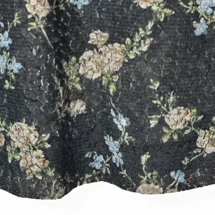[BUNJANG] Restrose Vintage Lace Flower Dress - Black / 일본빈티지 레스트로즈 플라워꽃레이스원피스 블랙 모리걸하구미룩갸루y2k히피