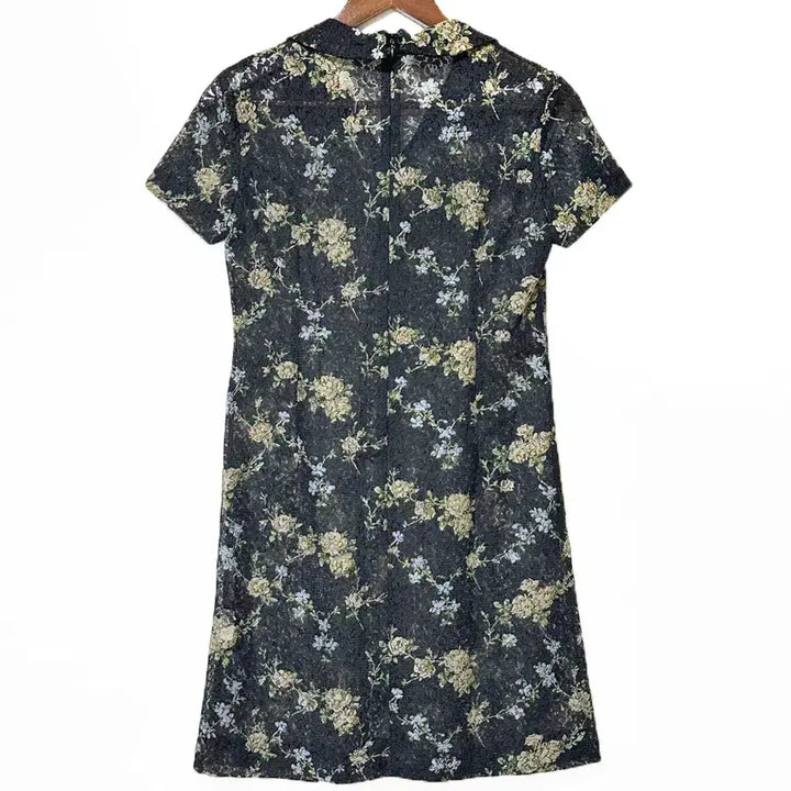 [BUNJANG] Restrose Vintage Lace Flower Dress - Black / 일본빈티지 레스트로즈 플라워꽃레이스원피스 블랙 모리걸하구미룩갸루y2k히피