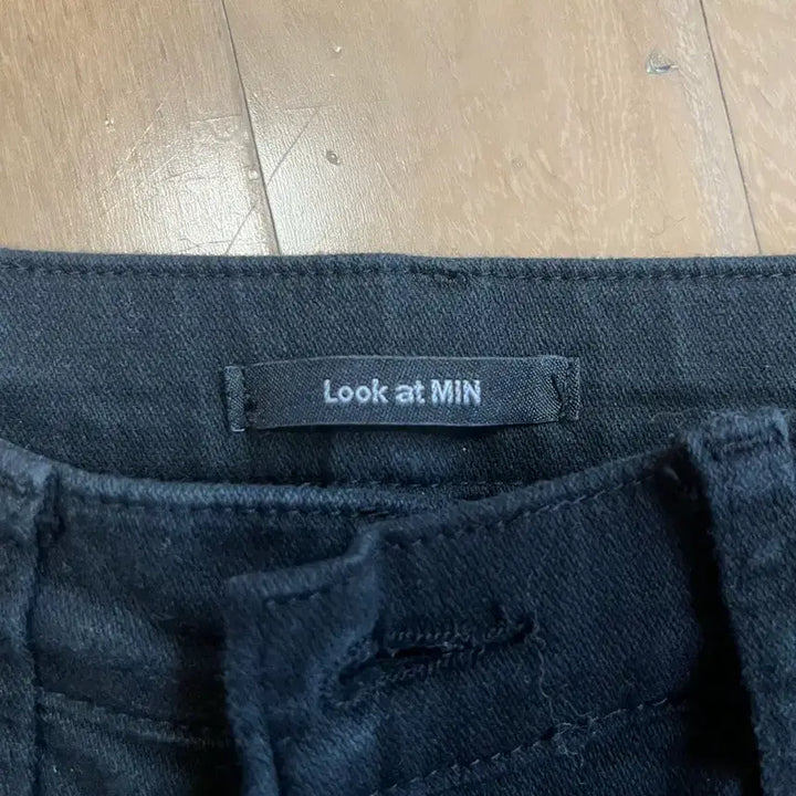 [BUNJANG] Lookatmin Black Bootcut Jeans / 룩앳민 블랙 부츠컷 청바지s