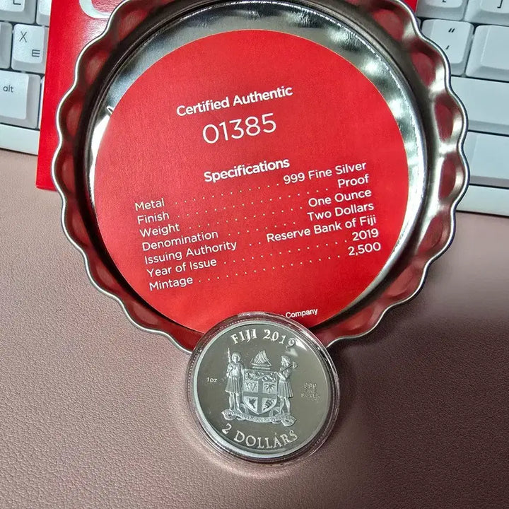 [BUNJANG] Coca-Cola Polar Bear 1oz Silver Coin / 2019 피지 코카콜라 폴라베어 1oz 은화 (Ultra High Rel