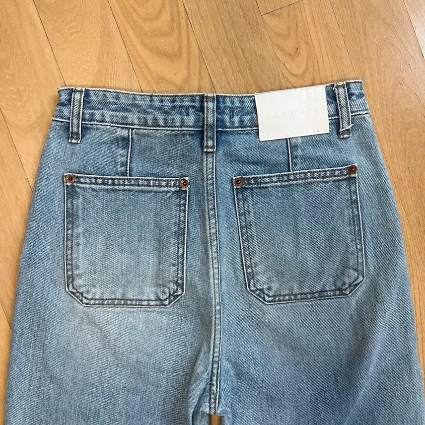[BUNJANG] Grove Light Wash Denim Pants / 그로브 연청데님바지