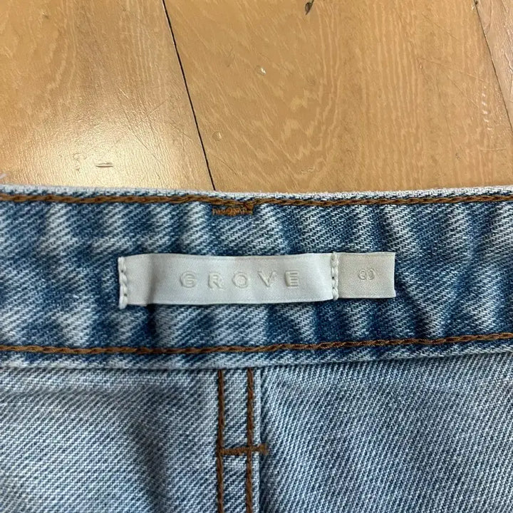 [BUNJANG] Grove Light Wash Denim Pants / 그로브 연청데님바지