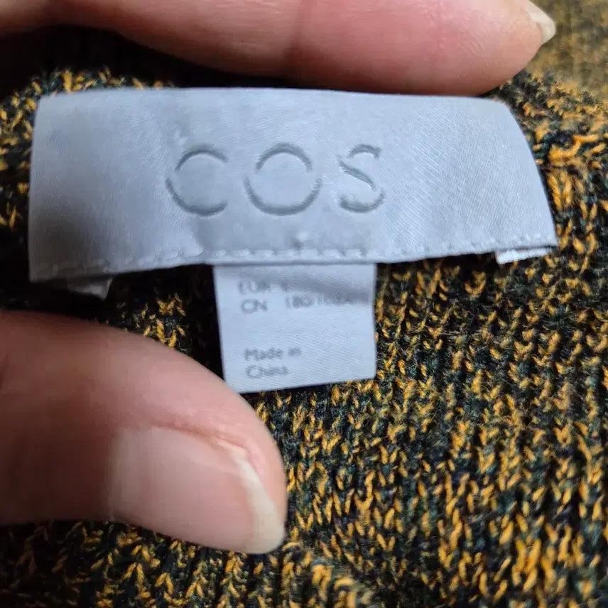 [BUNJANG] COS Brown Knit Sweater / COS 코스 브라운 니트 스웨터